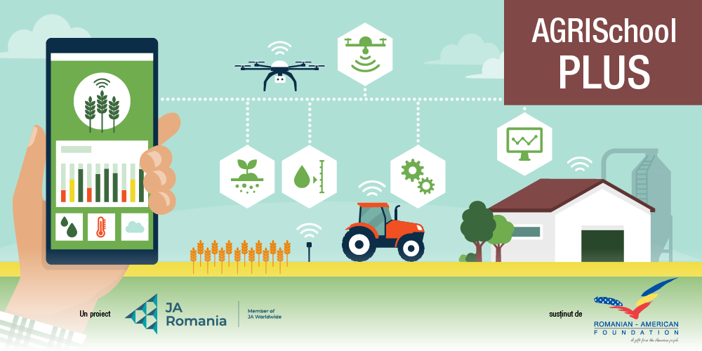 Inițiativele antreprenoriale din licee cu profil agricol, susținute prin proiectul AgriSchool Plus