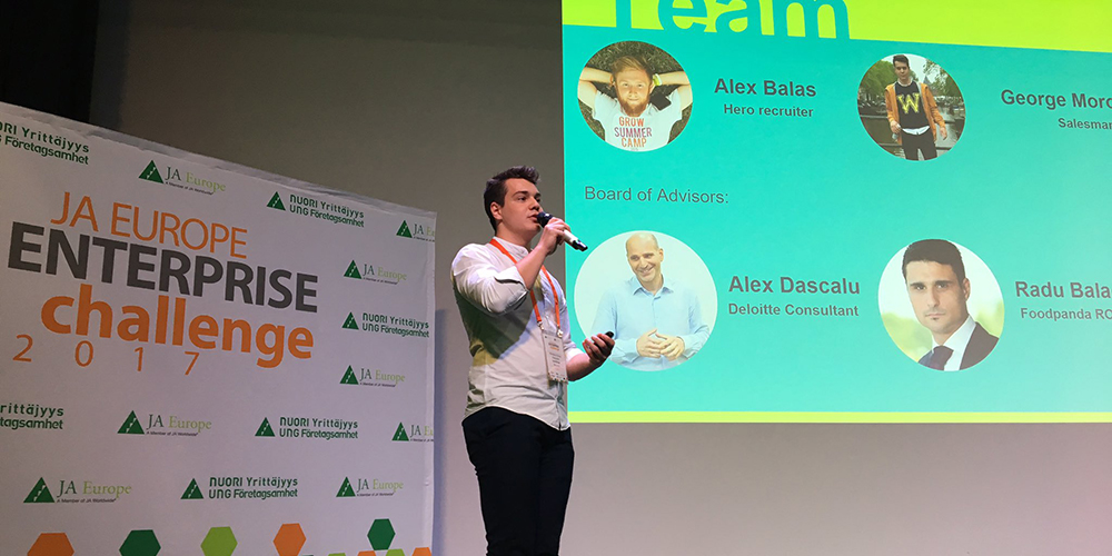 Echipa InstaHouse a reprezentat România la JA Europe Enterprise Challenge 2017