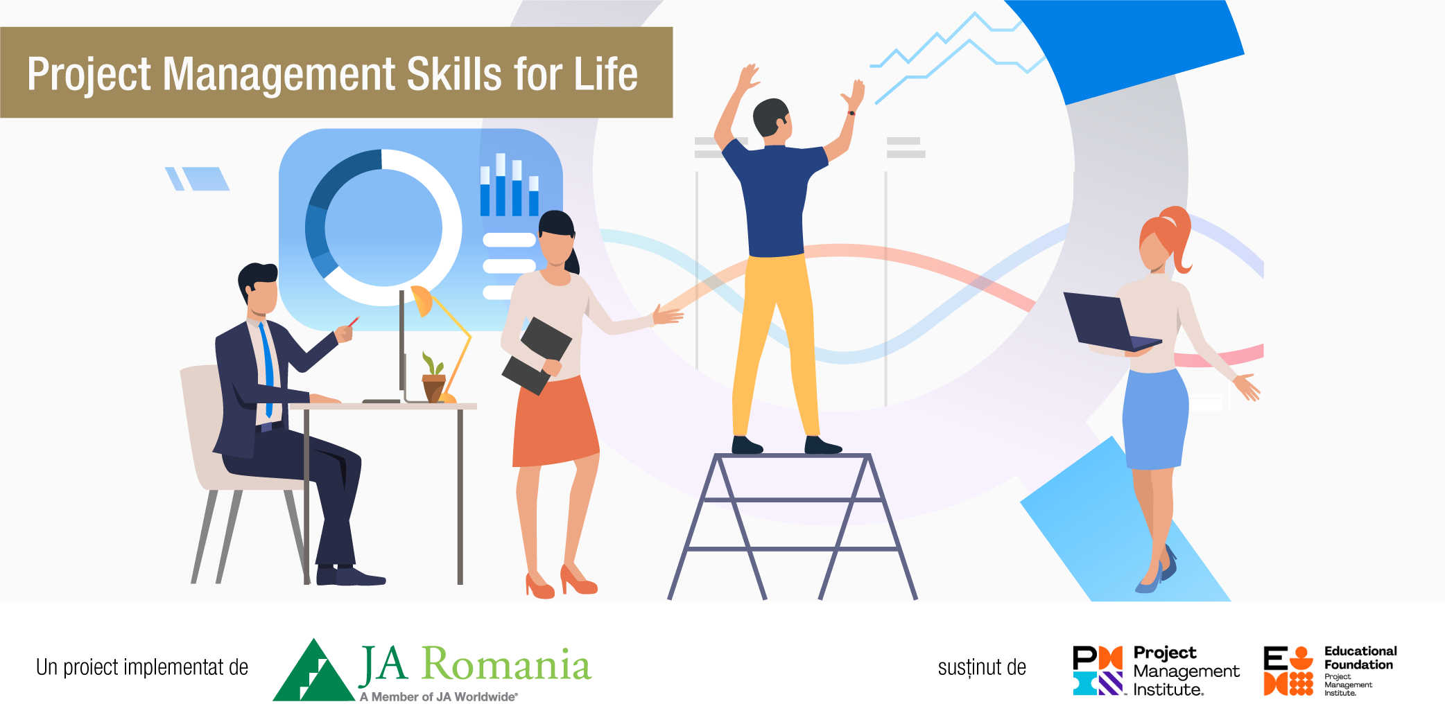 Project Management Skills for Life, un proiect european ce consolidează abilitățile și cunoștințele de management de proiect ale liceenilor