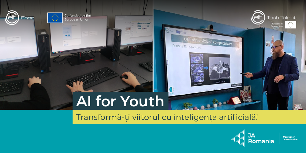 Peste 4800 de liceeni din România au învățat să folosească inteligența artificială în anul școlar 2024-2025!