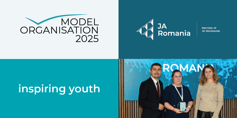 Junior Achievement România recunoscută ca Model Organisation la nivel european