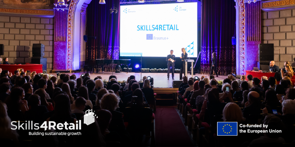 Rezultatele proiectului Skills4Retail, celebrate în cadrul galei JA Invest in Education